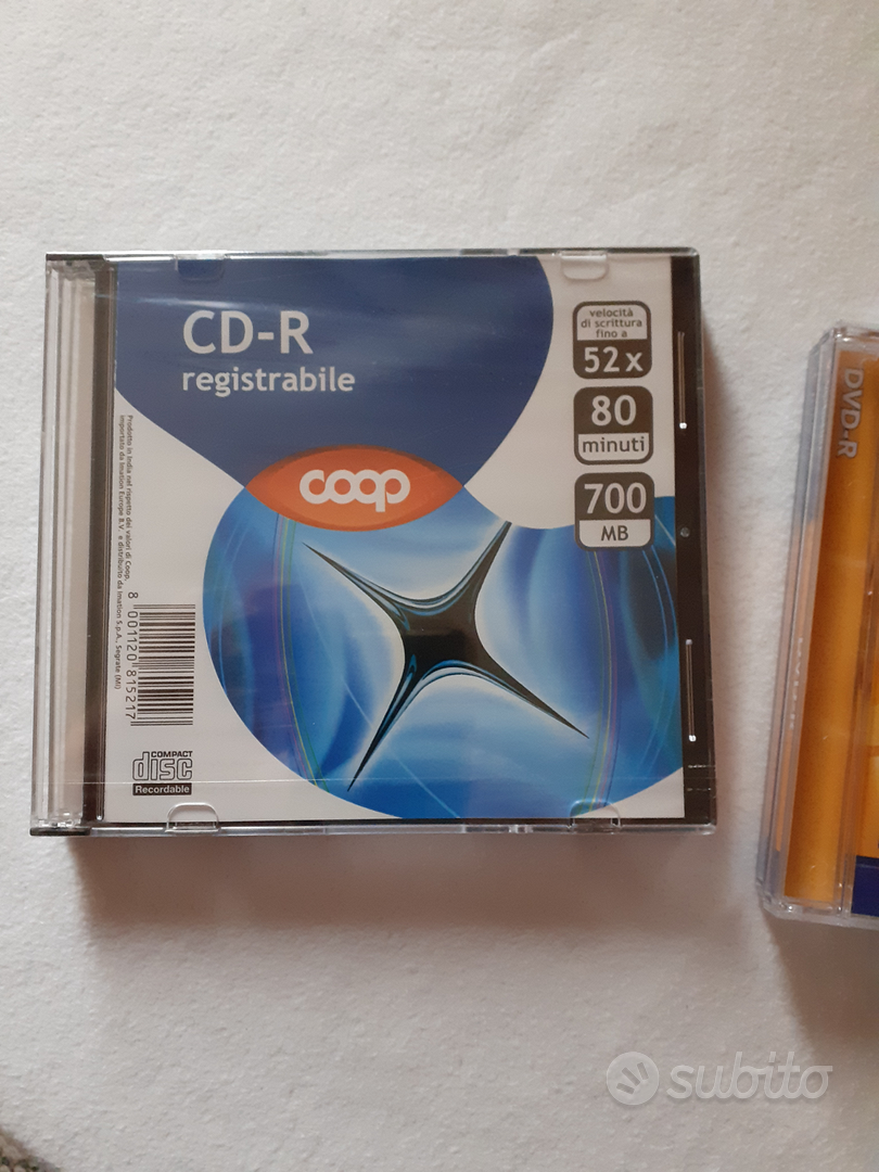 Cd-r/dvd-r - Audio/Video In vendita a Modena