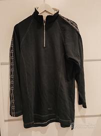 Felpa Champion Vintage 1/4 Zip Banda Logata L