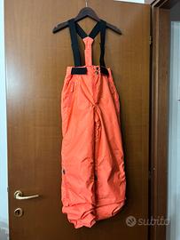 Pantaloni sci bambino/a 500 PNF arancione WEDZE