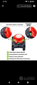 Interruttore sezionatore di batteria BEP Marine mo