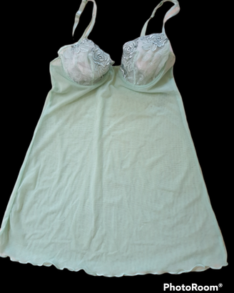 Babydoll trasparenza totale