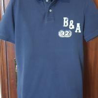 Polo Baci&Abbracci uomo blu mare.