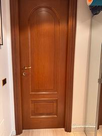Set 6 porte da interno con vetro e cassa