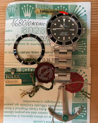Rolex submariner 16800 pallettoni 