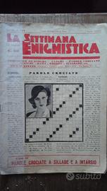 Settimana enigmistica anno 1934