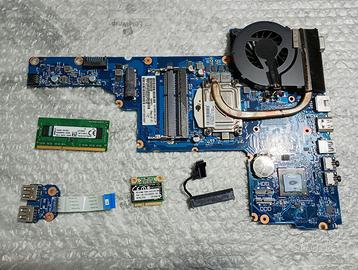 scheda madre hp 250 g1 h6e24ea funzionante con RAM