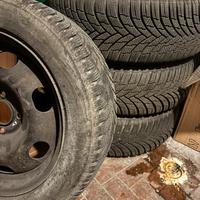 4 gomme invernali + cerchi 205/55/26