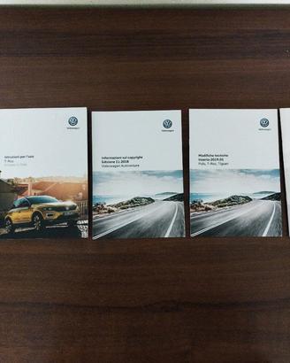 Libretto Istruzioni d'uso Volkswagen T-Roc 2018