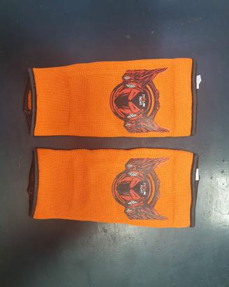 Cavigliere Elastiche  colore arancione Thai/Boxe M