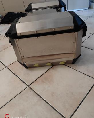 valigie laterali alluminio Kappa  Mission