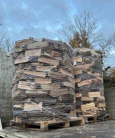 Bancali di legna da ardere