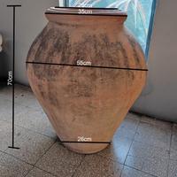 Vaso orcia in terracotta 70 cm