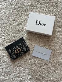 Portacarte Dior in tessuto monogramma 👜