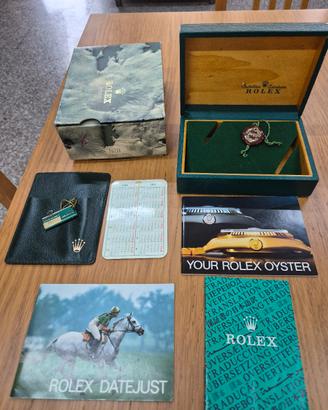 CORREDO ORIGINALE ROLEX  DATEJUST 1986 