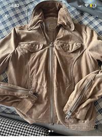 Giubbotto donna in camoscio