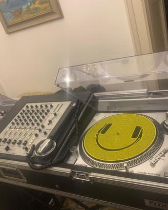 consolle Dj a vinile