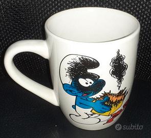 Tazza i puffi the smurfs Puffetta e Puffo burlone