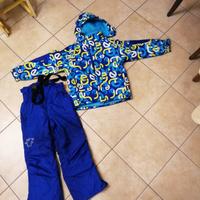 completo da neve bambino taglia 10 anni