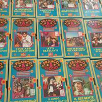 Collezione 45 videocassette Franco e Ciccio