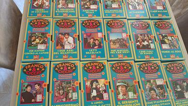 Collezione 45 videocassette Franco e Ciccio