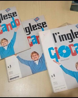 Fascicolo vintage “L’inglese giocando” anni 60/70
