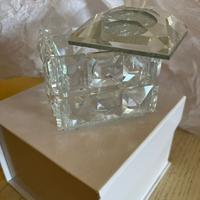 bomboniera Ranoldi scatola in cristallo art cb 152