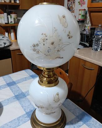lampada da tavolo in vetro murano 