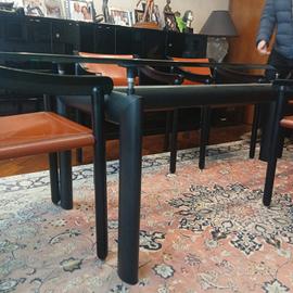 tavolo " cassina" in cristallo 