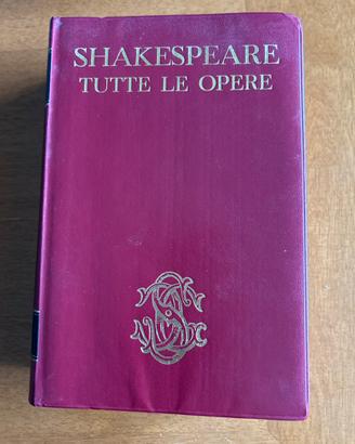 Libro vintage : “Tutte le opere” Shakespeare