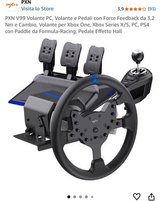 PNX V99 volante cambio e pedali