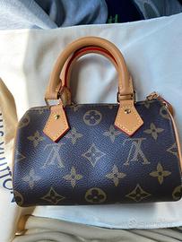 Louis vuitton nano speedy monogram