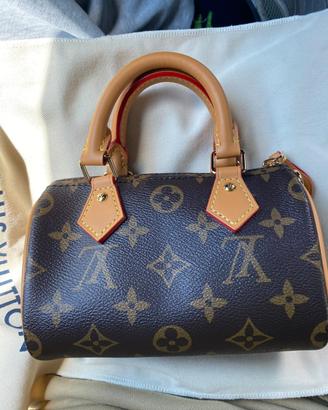 Louis vuitton nano speedy monogram