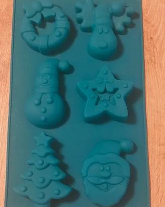 Stampi soggetti natalizi in silicone