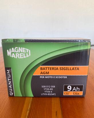 Batteria nuova moto e scooter