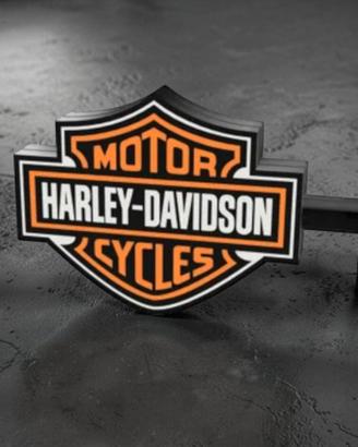 Insegna luminosa Harley Davidson REPLICA