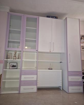 Armadio/Vetrina + Colonna armadio