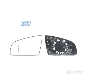 VETRO SPECCHIO BASE SINISTRO AUDI A3 8P 03-08