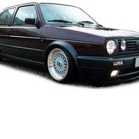 Vw Golf 2 GTI-GTD-G60 - mk2 - minigonne nere NUOVE