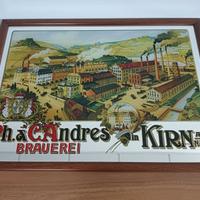 Specchio pubblicitario vintage Ph. & C. Andres