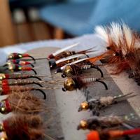 40 mosche artificiali artigianali (pesca  mosca)