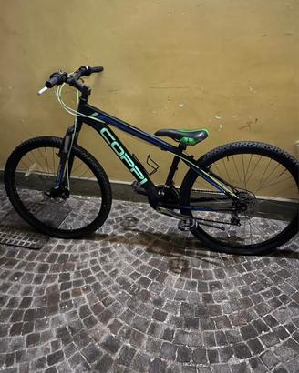 Mountain Bike MTB Coppi 26" Nera e Verde