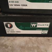 2 Batterie per mezzo pesante 185ah 1200A 12v