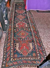 Tappeto passatoia antico, persiano. e kilim