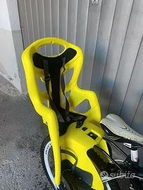 2 seggiolini porta bambini bicicletta