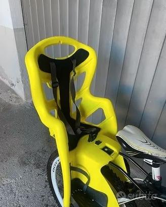 2 seggiolini porta bambini bicicletta