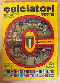 Album calciatori figurine Panini 1977-78 completo