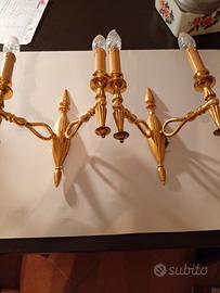 applique da parete in bronzo 