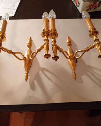 applique da parete in bronzo 