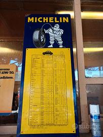 Tabella Michelin smaltata 1956 Alfa Romeo Lancia