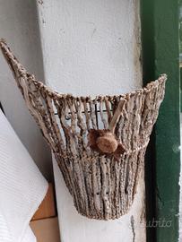 applique in legno x arredo rustico 